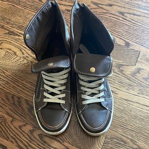 Men’s GBX Leather High Top Sneakers